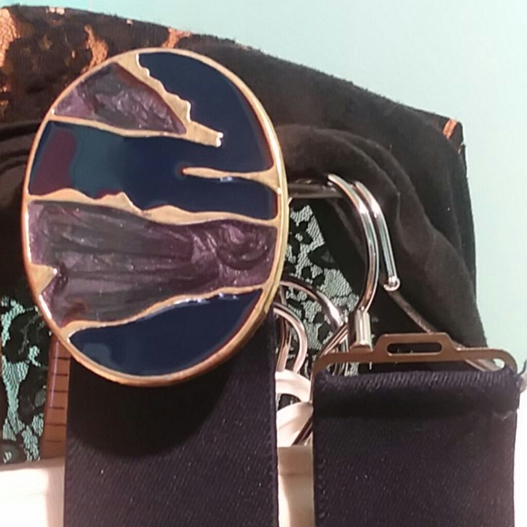 Waves and Gold Belt n Buckle - Picture 4 of 5